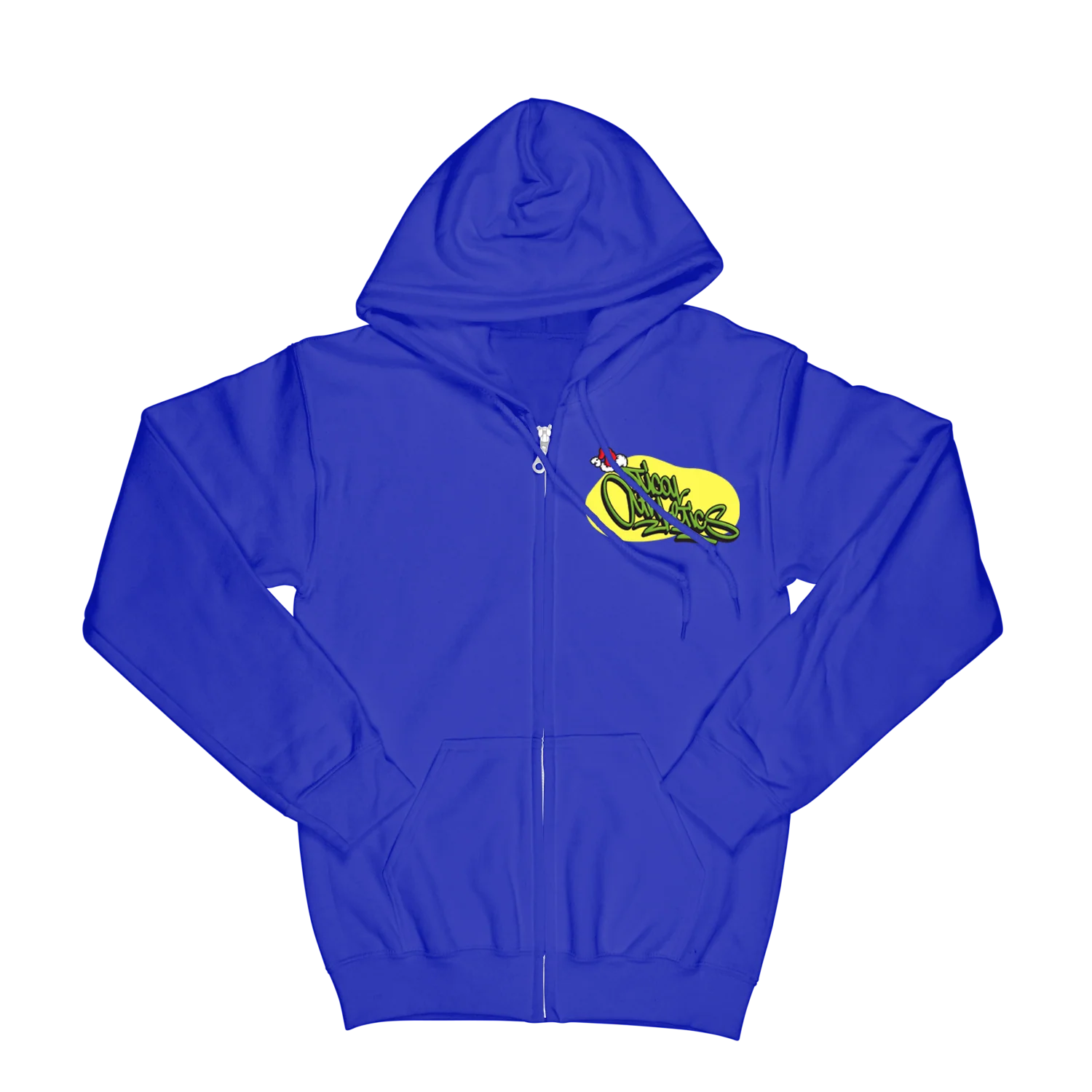 GRINCH Zip Up Hoodie Royal - Image 3